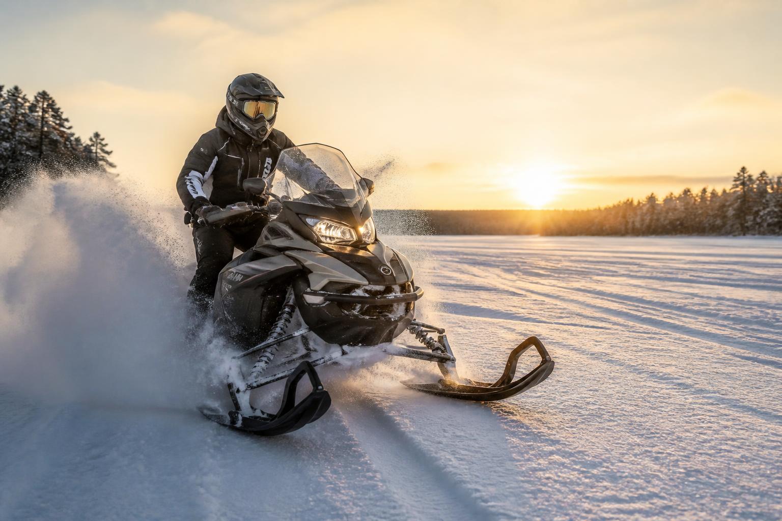 Snowmobile Wilderness Tour